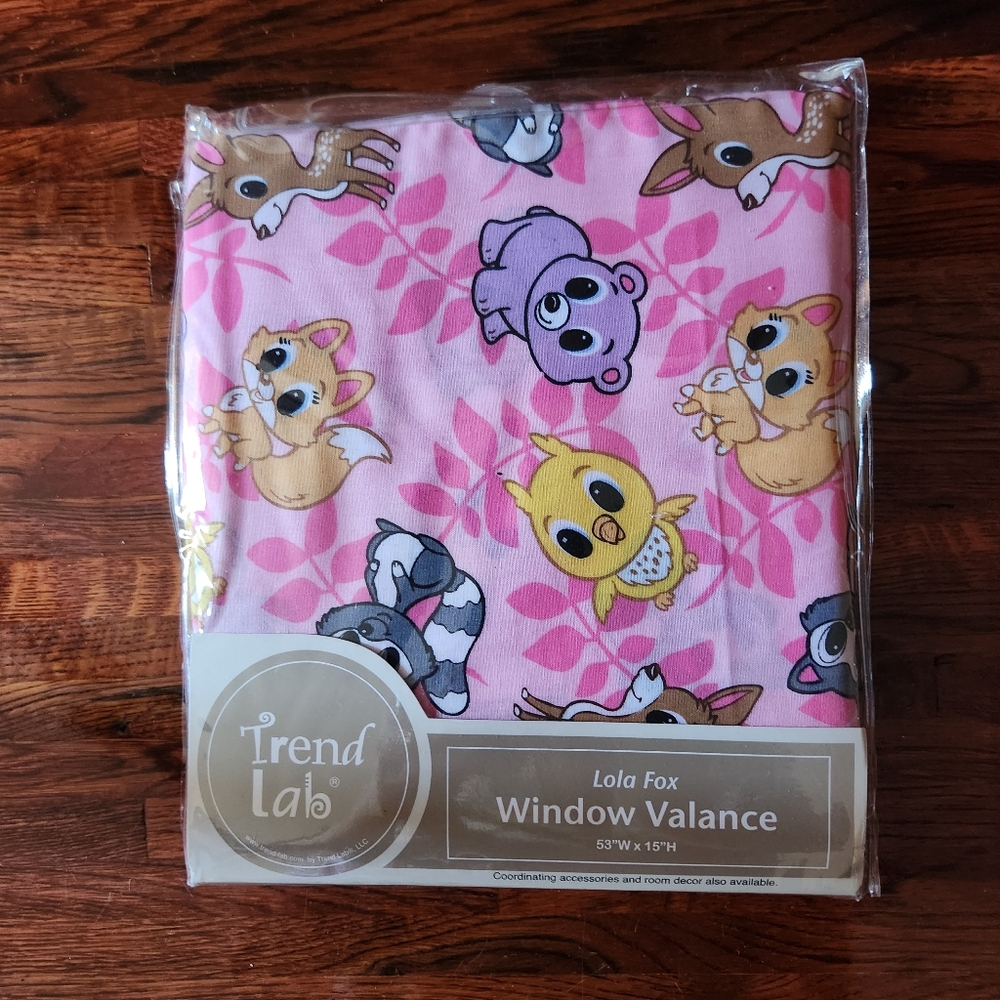 Lola Fox Window Valance 53W x 15H